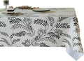 Rectangle Table Cloth, 100% Waterproof Tablecloth Oil Proof Spill Proof Vinyl by Unknown