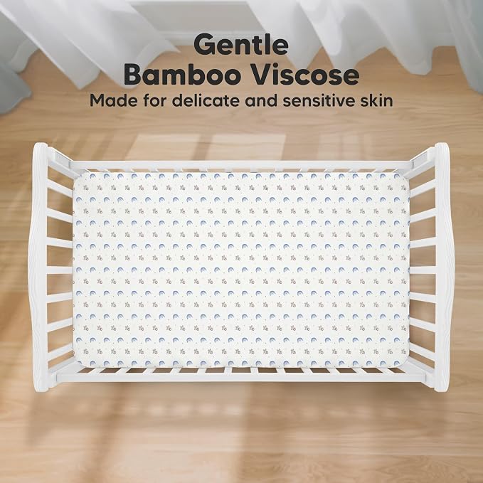 KeaBabies 2-Pack Baby Crib Sheets - Image 2