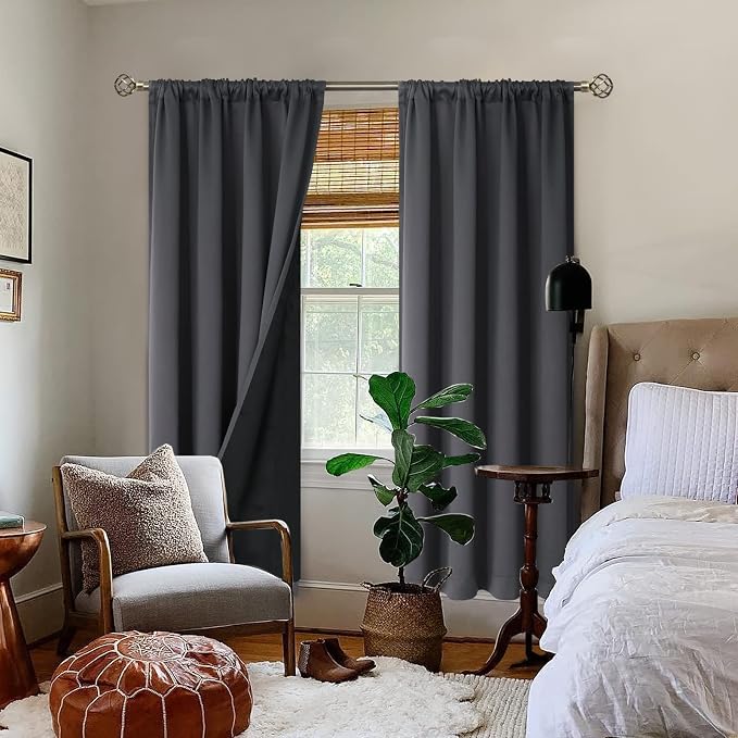 BGment Thermal Insulated 100% Blackout Curtains - Image 2