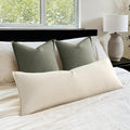 MIULEE Decorative Long Body Lumbar Throw Pillow Cover 14x36, 1 Pack Boho by MIULEE