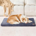 Dog Crate Pad - Dog Bed Large Sized Dogs - XL Memory Foam Pet Bed by LIORCE
