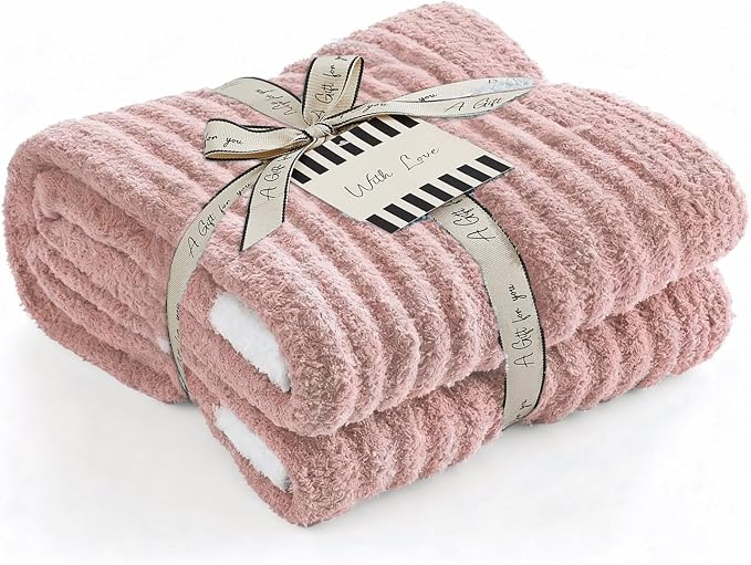 WRENSONGE Striped Throw Blanket, Travel Lightweight Bed Blanket - Image 5