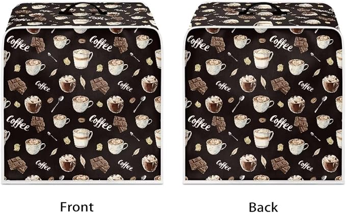 Coffee Maker Cover – Dust Protection Stain Resistant Washable Appliance Cover - Image 2