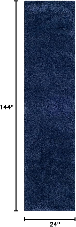 SAFAVIEH Milan Shag Collection Runner Rug - Image 2