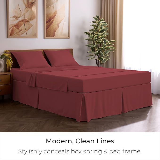 Mellanni Bed Skirt King Size - Image 5
