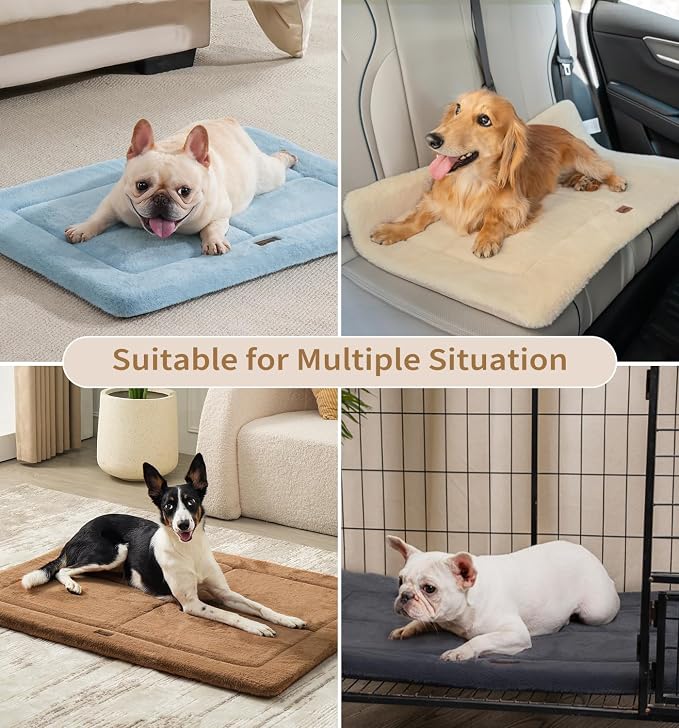 MADE 4 PETS Dog Crate Pad Bed for Medium Large Dogs, Washable & Reversible - Image 4