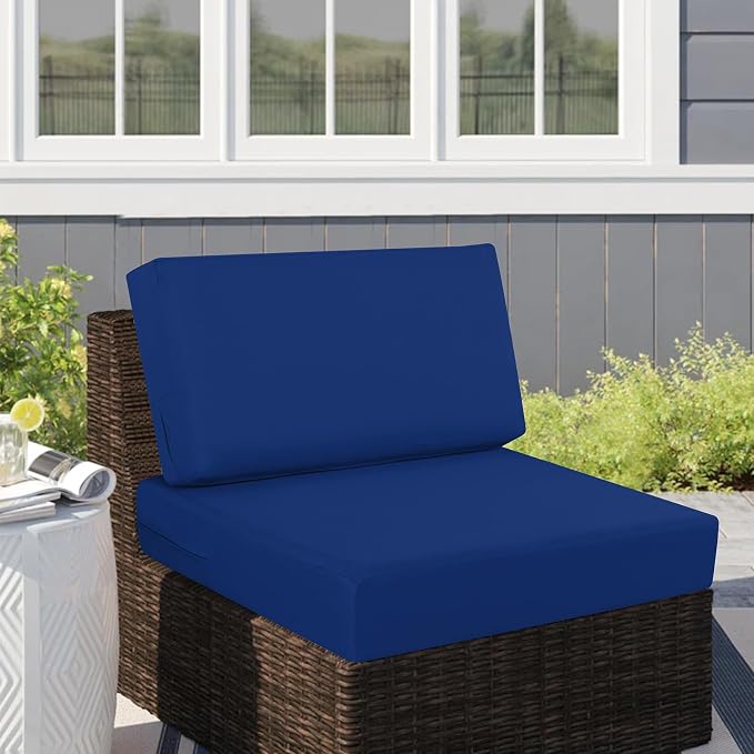 idee-home Outdoor Cushions for Patio Furniture, Outdoor Seat Cushion, - Image 2