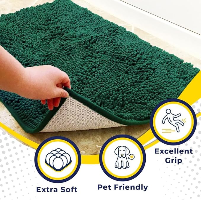 Muddy Mat® AS-SEEN-ON-TV Highly Absorbent Microfiber Door Mat and Pet Rug - Image 3