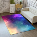 Outer Space Galaxy Area Rug for Boys Room 5x8 ft Soft Non-Slip Solar System 3D by Home
