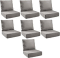 Outdoor Cushion Set for Furniture Patio Furniture, UV Resistant, Water Resistant by PLANNTONNEO