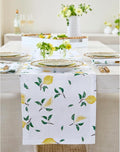 Solino Home Lemon Print Table Runner 36 inch by SolinoHome