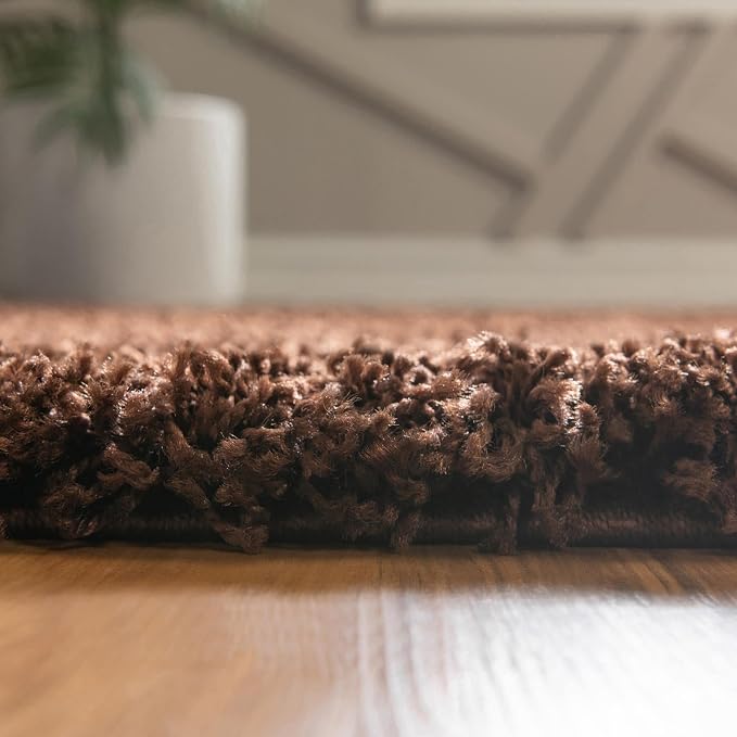 Unique Loom Solid Shag Collection Area Rug - Image 12
