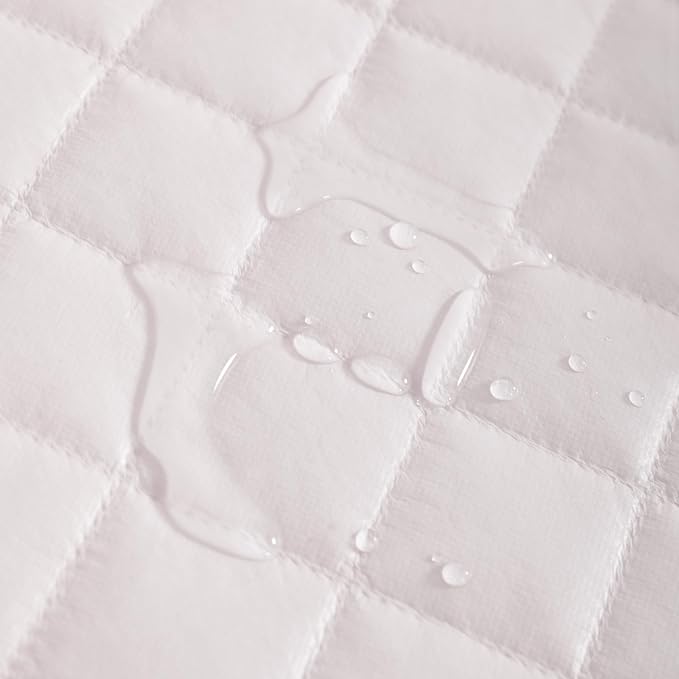 NTBAY 2 Pack Waterproof Crib Mattress Protector, Quilted 28"x52" Toddler Fitted - Image 4