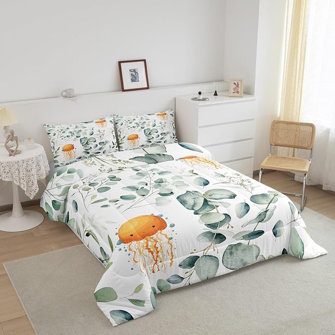Erosebridal Kawaii Jellyfish Toddler Bedding Sets - Image 3