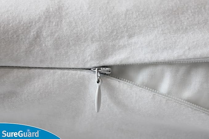 Set of 2 King Size SureGuard Pillow Protectors - Image 4