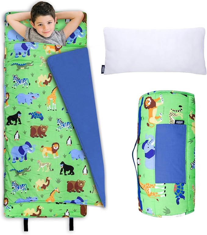 Wildkin Kids Original Nap Mat – Cozy Kids Sleep Mat by Wildkin