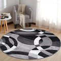 Rugshop Contemporary Abstract Circles Perfect by Rugshop
