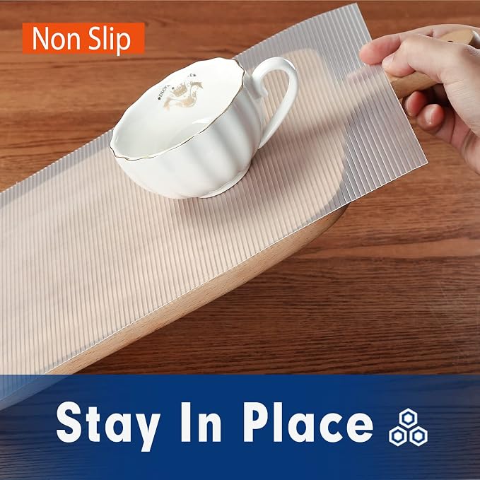 Shelf Liner, Drawer Liner, 17.7 Inches x 20 FT Cabinet Liner - Image 4