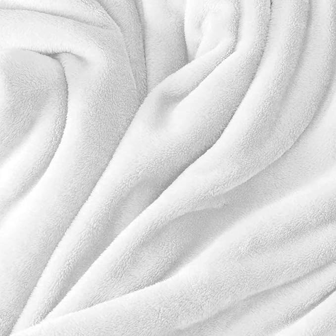 Black White Modern Abstract Print Throw Blanket - Image 4
