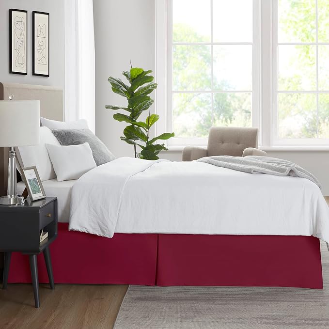 Nestl Red Heaven Twin XL Bed Skirt - Image 7