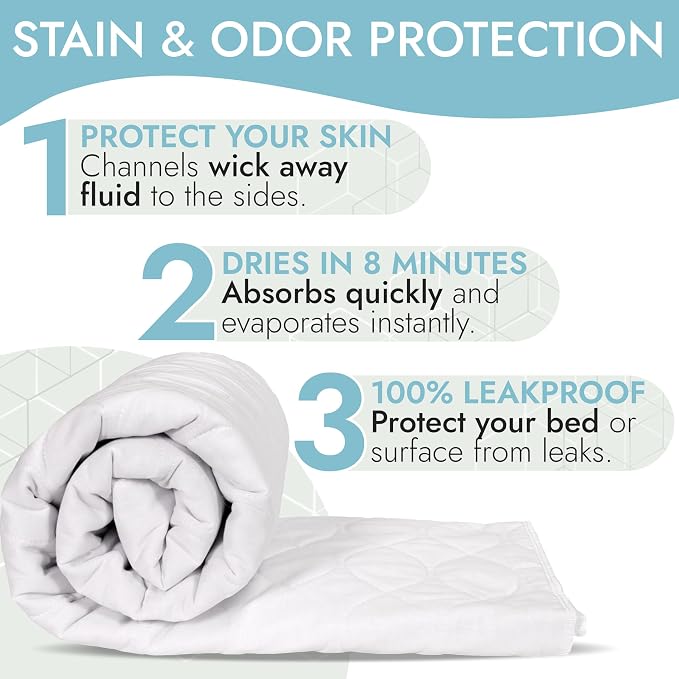Epica Bed Pads Washable Waterproof - Image 5