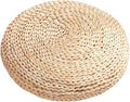 Tatami Floor Cushion, 15x2.4 Round Floor Seating, Japanese Chair, Natural Woven by Lawnrden