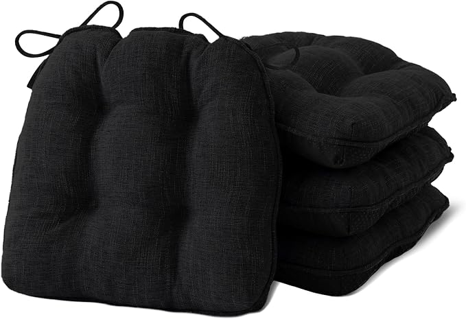 Chair Cushions for Dining Chairs Set of 4, Kitchen Chair Cushions, Chair Pads by IPYNBAP