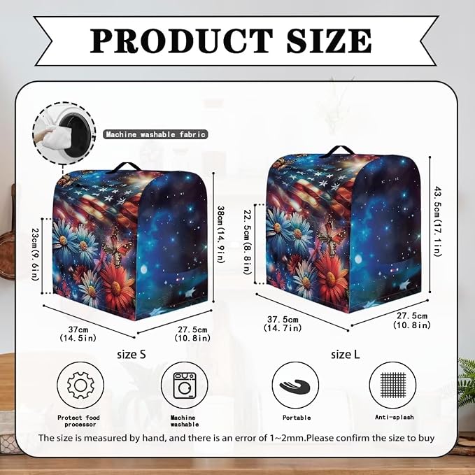 American Flag Stand Mixer Cover Dust Covers - Image 6