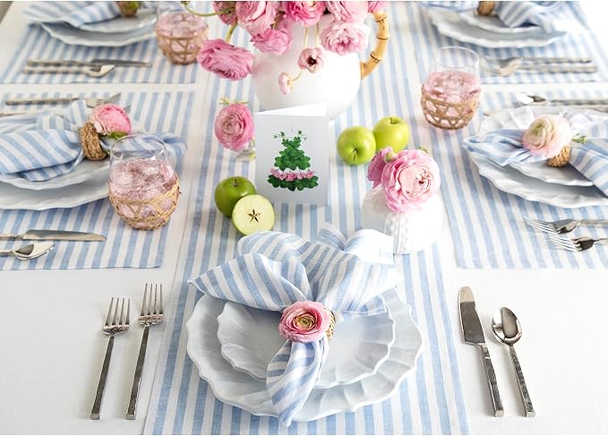 Solino Home Linen Table Runner 36 Inches - Image 2