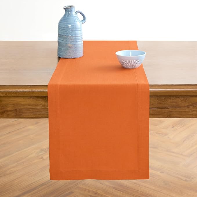 Solino Home Linen Table Runner 120 Inches Long by SolinoHome