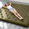 ZonLi Japanese Floor Futon Mattress Twin Size 75"x 39", 100% Cotton Cover 4'' by Zonli