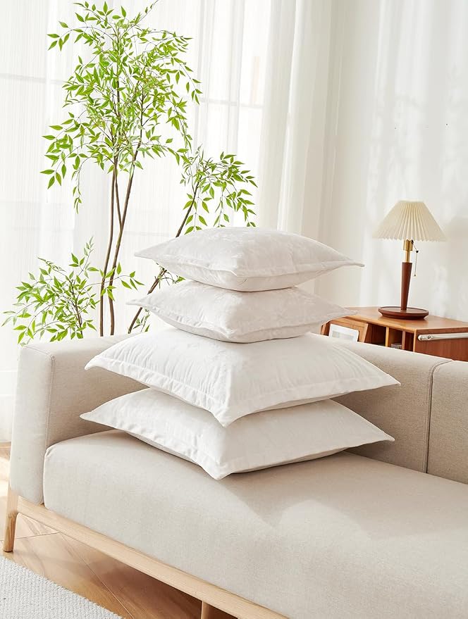 Luxurious Velvet Throw Pillow Covers 20x20 Set of 2 Decorative Pillow Covers - Image 3