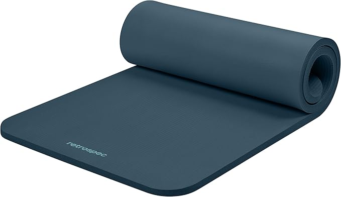Retrospec Solana 1 inch Yoga Mat by Retrospec
