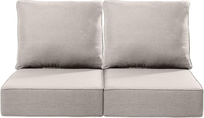 Luxury 24x24x6 Inch Outdoor Chair Cushions by ACTREST