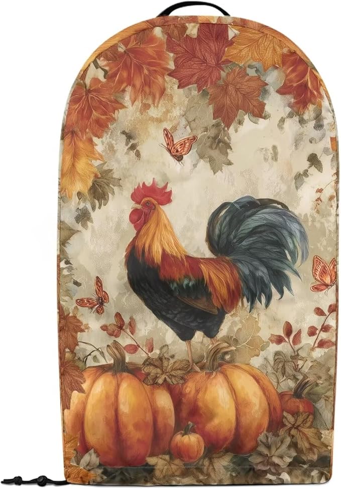 Pumpkins Rooster Blender Cover Turtle Coffee Maker Cover Dust Protection - Image 2