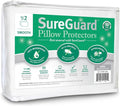 Set of 2 King Size SureGuard Pillow Protectors by SureGuardMattressProtectors