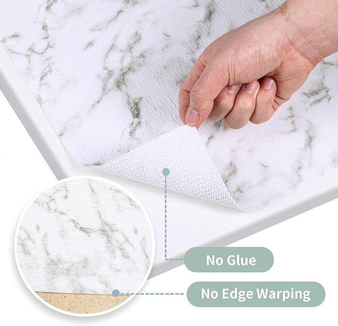 Drawer and Shelf Liner for Kitchen Cabinet: 17 in X 30 Ft Non Slip Waterproof - Image 9