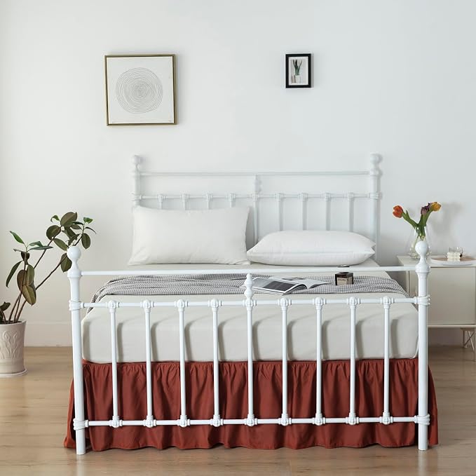 Bed Skirt Full Size Ruffled Bed Skirts - Image 5