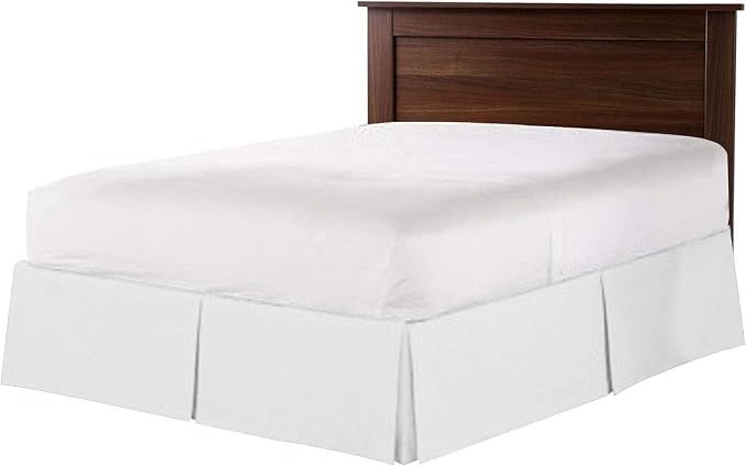100% Cotton 800 Thread Count Box Pleated Bed Skirt - Image 2