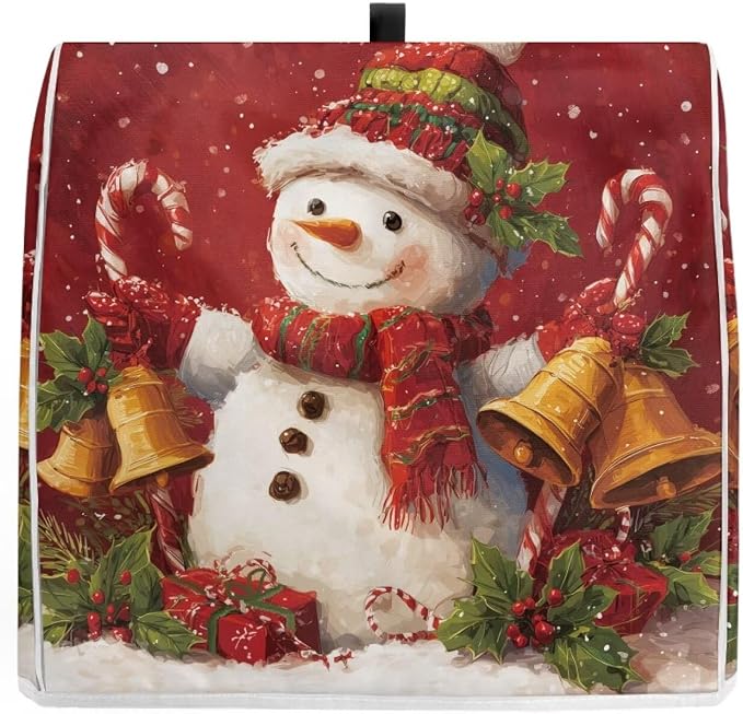 Christmas Stand Mixer Cover 6-8Qt Cute Mixer Cover Washable Anti-Stain - Image 7