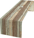 Rustic Wood Table Runner Brown Wooden Blue Wood Plank Board Panel Reducing The by ZhiRain