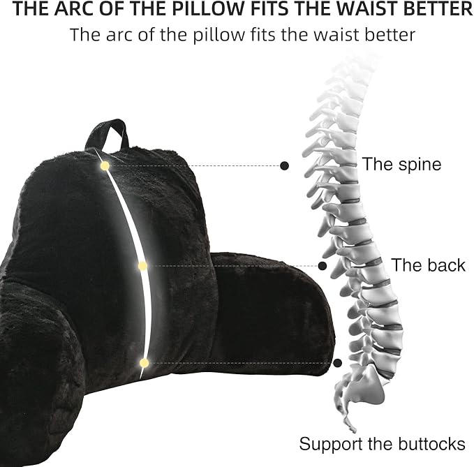 Aimuan Reading Pillow Bed Rest Pillow - Image 5