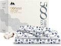 Mayfair Linen 100% Cotton Printed Bed Sheets Queen Size Set by MayfairLinen