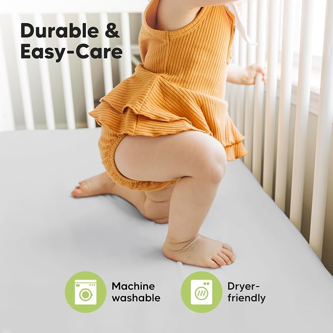 KeaBabies 2-Pack Baby Crib Sheets - Image 7