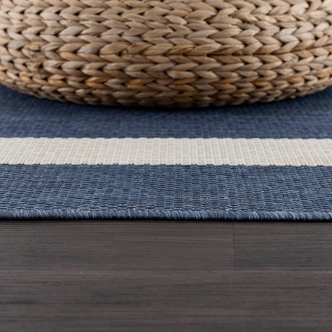 CAMILSON Outdoor Rug 8x10, Modern Outside Rugs - Image 8