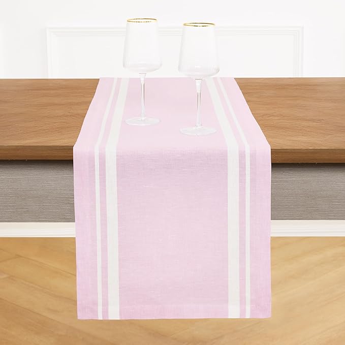 Solino Home Linen Table Runner 90 Inches Long by SolinoHome