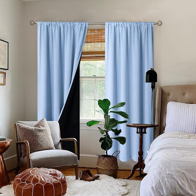 BGment Thermal Insulated 100% Blackout Curtains - Image 2