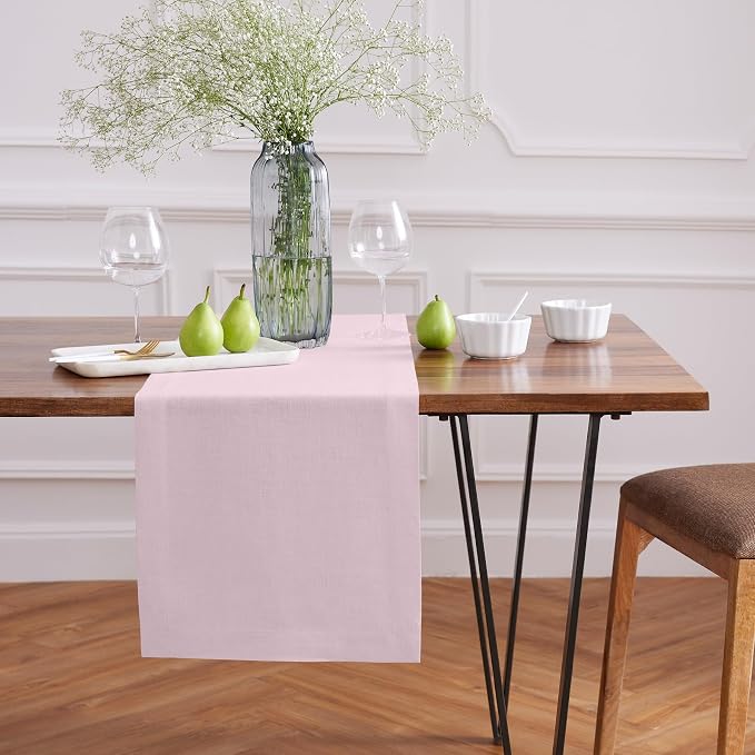 Solino Home Linen Table Runner 36 Inches by SolinoHome