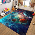 Space Rug for Boys Room 3x5 ft Universe Outer Space Rugs for Kids Bedroom Space by Home