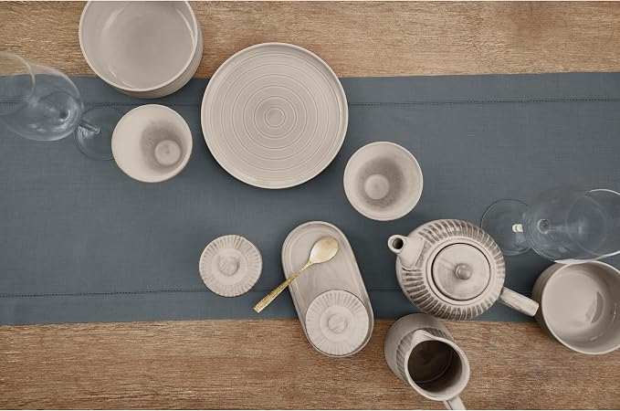 Solino Home Linen Hemstitch Table Runner 36 Inches - Image 3